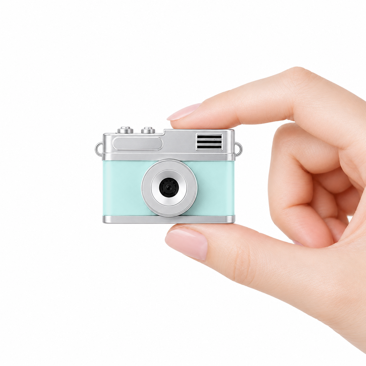 Mini Keychain Camera (Flip Screen)